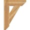 Ekena Millwork Traditional Slat Rough Sawn Bracket, Western Red Cedar, 6"W x 24"D x 32"H BKT06X24X32TRA06RWR - alternate 3